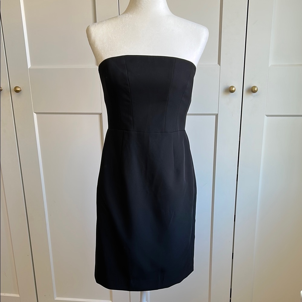 Milly Black Strapless Dress | 6